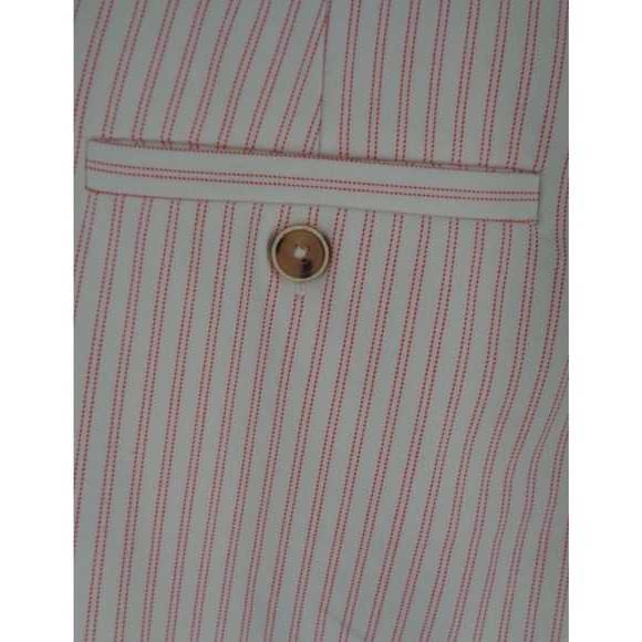 Anthropologie Essential Slim Strip Crop Pants Trousers Womens Size 10 - Picture 7 of 10